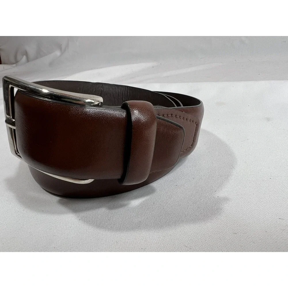 Anchor leather belt